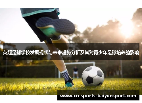 英超足球学校发展现状与未来趋势分析及其对青少年足球培养的影响
